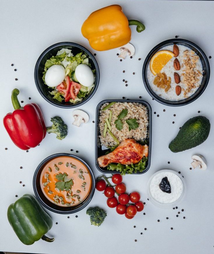Green Food kunlik ratsioni: sho'rva, salat, asosiy taom va shirinlik